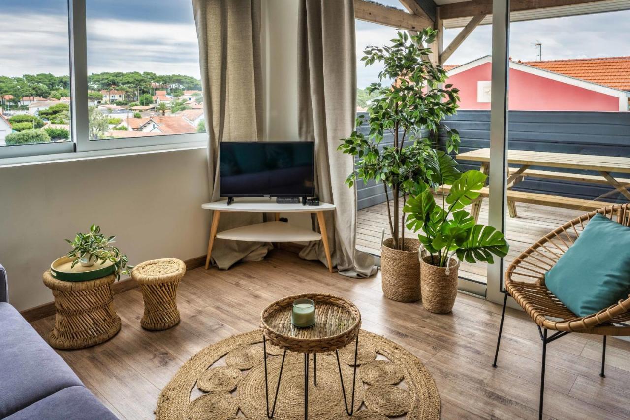 Mamita 4 "Wooded Stopover Apartment" T2 47M Terrace 24M لاكانو المظهر الخارجي الصورة